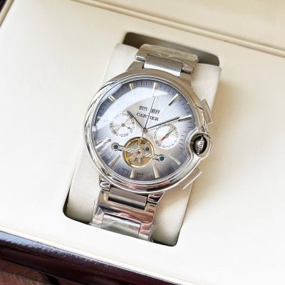 Cartier 316L Steel Automatic Movement 44*12MM Men's Wrist Watch